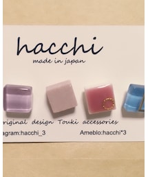 hacchi/ハンドメイド | ピアス（両耳用）