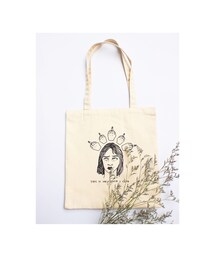 This is how much i care tote bag(エコバッグ/サブバッグ)