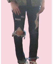 SOMETHING | デニムパンツ