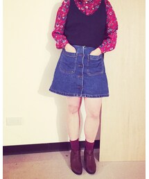 ZARA | デニムスカート