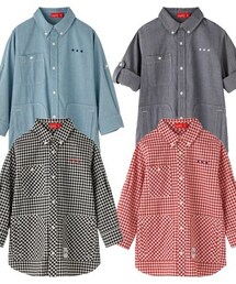 X-girl | ギンガムチェックシャツ(シャツ/ブラウス)