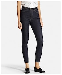 UNIQLO | WOMEN ハイライズウルトラストレッチアンクルジーンズ(デニムパンツ)