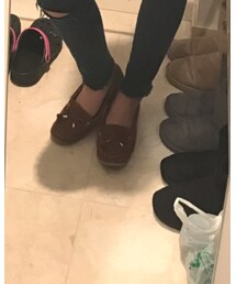 しまむら | モカシン/デッキシューズ