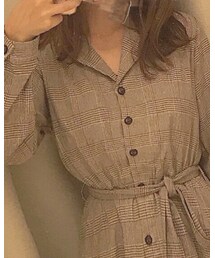 RETRO GIRL | シャツワンピース