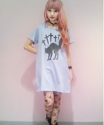 Candy Stripper | Tシャツワンピース(Tシャツ/カットソー)