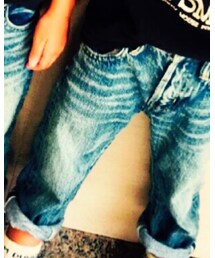 DENIM DUNGAREE | デニムパンツ