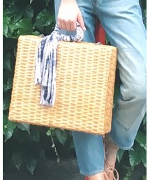 骨董市 | かごバッグ