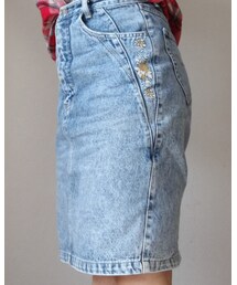 母のおさがり😂 | デニムスカート