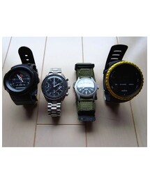 G-SHOCK | 左：G-Shock  AW-500 1989年製 オリジナル(アナログ腕時計)