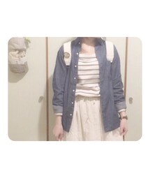 GU | ○ デニムシャツ(シャツ/ブラウス)