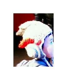 自作！ウルトラマンXニット帽☆ | 自作！ウルトラマンXニット帽(帽子)