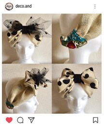 deco.and | ヘアバンド