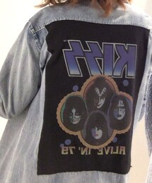 monkey bite | KISSダンガリーS/H(シャツ/ブラウス)