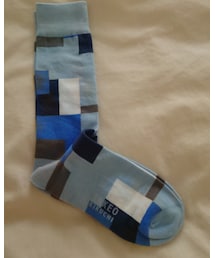 TAKEO KIKUCHI | パッチワークデザイン ソックス(レッグウェア)