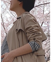 EMMEL REFINES | トレンチコート