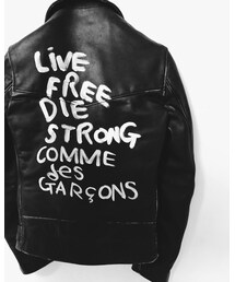 Lewis Leathers | Lewis  Leathers×Comme Des Garcons (ライダースジャケット)