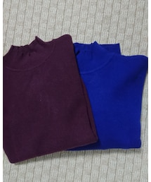 GU | スウェットライクニット(ニット/セーター)