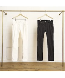 UNUSED | ホワイトデニム(デニムパンツ)