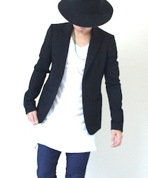 Pledge | ロング丈Tシャツ(Tシャツ/カットソー)