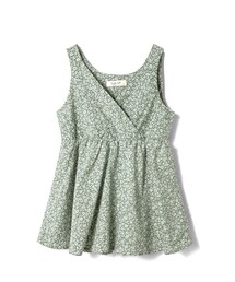 LOVFEE | La 野餐花朵無袖縮腰洋裝(ワンピース)