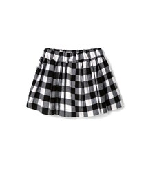 LOVFEE | La petite 輕甜格紋鬆緊小圓裙(スカート)