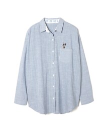 LOVFEE | La petite 招呼米妮直紋長袖襯衫(シャツ/ブラウス)