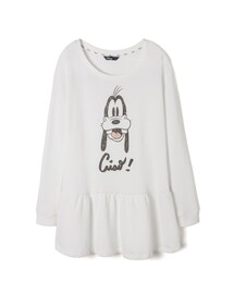 LOVFEE | 高飛圖樣傘狀裙襬洋裝上衣(Tシャツ/カットソー)