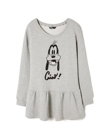 LOVFEE | 高飛圖樣傘狀裙襬洋裝上衣(Tシャツ/カットソー)