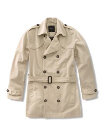LOVFEE | La petite 英倫扣環腰帶男版風衣外套(トレンチコート)