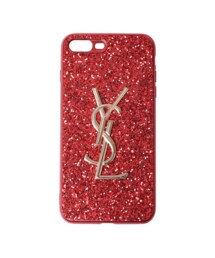 YSL スクラブ携帯ケース iPhoneX iPhoneXS/XR XSMax カバー キラキラ サンローラン  セレブ愛用 ブランド ハードカバー ysl 女性ファッション(バンダナ/スカーフ)