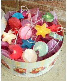 Wild Lily | 星と月 和紙ロングルームライト(照明)