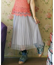 しまむら | プリーツチュールスカート(スカート)