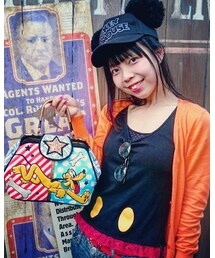 no brand | カラーカーディガン【オレンジ🍊】(カーディガン/ボレロ)