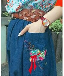 VINTAGE | Wild Lily で販売中♡(デニムスカート)