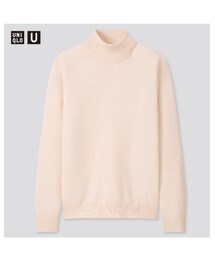 UNIQLO | UNIQLO U メリノブレンドモックネックセーター(ニット/セーター)