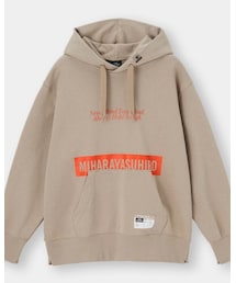 GU | GU×MIHARAYASUHIRO ビッグスウェットプルパーカー(パーカー)