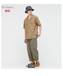 UNIQLO | UNIQLO ×JW  Anderson シャンブレーオーバーサイズワークシャツ(シャツ/ブラウス)