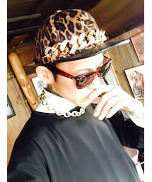 Hater snapback | Hater snapback ﾚｵﾊﾟｰﾄﾞCAP＆さりげなくｶﾐさんのﾎﾟｰｽﾞ♪(キャップ)