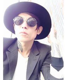 お気に入りﾏﾙめがね♪＆tattooooooooo♪(メガネ)