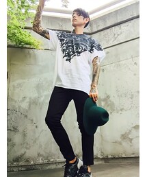 Onitsuka Tiger × ANDREA POMPILIO | Onitsuka Tiger × ANDREA POMPILIO ｶｯﾄｿｰ(Tシャツ/カットソー)