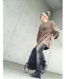 atmos/atmos girls | atmos BIGﾛｺﾞﾋﾞｰﾆｰ(ニットキャップ/ビーニー)