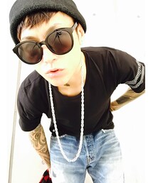CUSTOM CULTURE | CUSTOM CULTURE　ﾊﾆｶﾑﾄﾞｯﾄT(Tシャツ/カットソー)