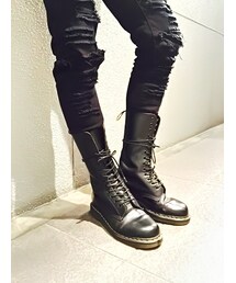 Dr. Martens | Dr.Martens 14ﾎｰﾙﾌﾞｰﾂ(ブーツ)