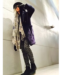 AZUL by moussy | AZUL by moussy　ﾚﾃﾞｨｽﾚｵﾊﾟｰﾄﾞﾊﾟﾝﾂ(その他パンツ)