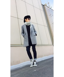ZARA | ZARA ﾚﾃﾞｨｽﾁｪｽﾀｰｺｰﾄ(チェスターコート)