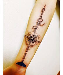 お仕事〜🎵🖊✌️💕🎵 | tattoo♪(*´σｰ`)(その他)