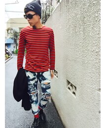 EDWIN　ﾌﾞﾘｰﾁﾘﾒｲｸﾃﾞﾆﾑ(デニムパンツ)