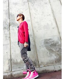 CONVERSE | CONVERSE　ﾛﾝｸﾞﾊｲ(スニーカー)