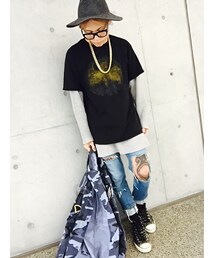 BATMAN　T(Tシャツ/カットソー)
