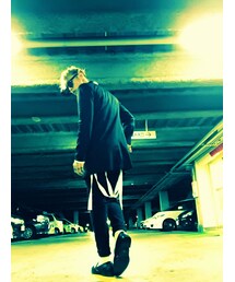 SOMETHING | SOMETHING　ﾘﾒｲｸﾌﾞﾗｯｸﾃﾞﾆﾑ(デニムパンツ)